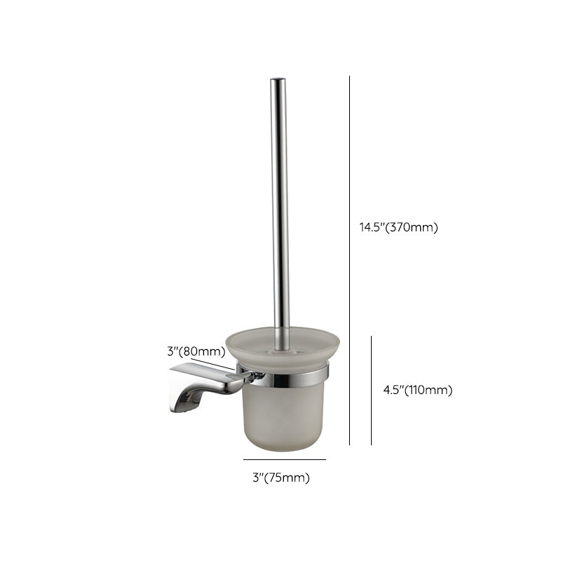 Rynx | Modern Bathroom Hardware Paper Holder Bathroom Shelf Silver Bathroom Accessory Set