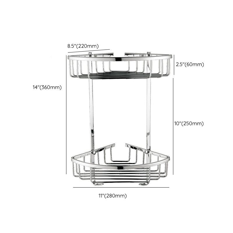 Rynx | Modern Bathroom Hardware Paper Holder Bathroom Shelf Silver Bathroom Accessory Set
