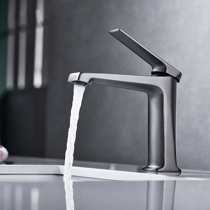 Rynx | Modern Centerset Sink Faucet Solid Color Copper Faucet for the Bathroom