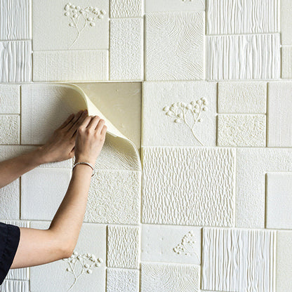 Rynx | Industrial Wall Plank 3D Brick Bathroom Living Room Wall Panel Set of 1
