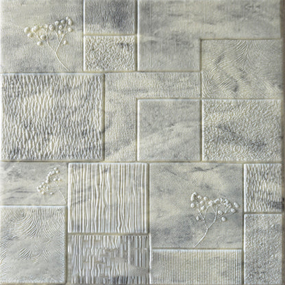 Rynx | Industrial Wall Plank 3D Brick Bathroom Living Room Wall Panel Set of 1