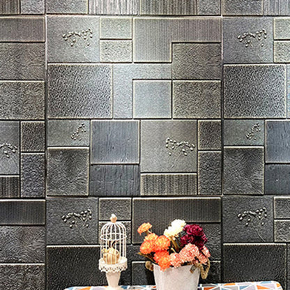 Rynx | Industrial Wall Plank 3D Brick Bathroom Living Room Wall Panel Set of 1