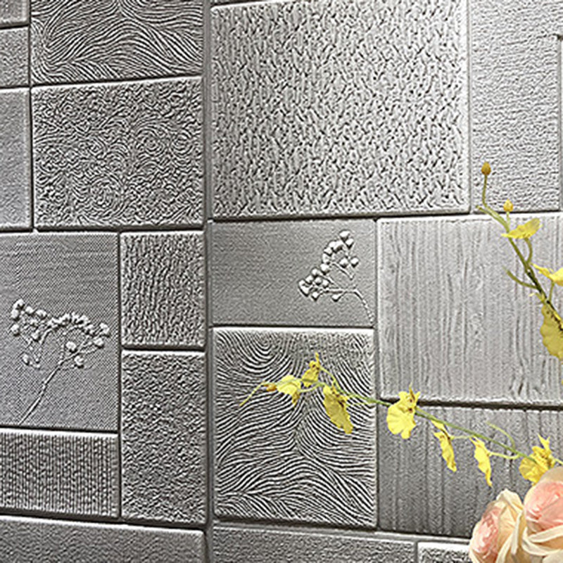 Rynx | Industrial Wall Plank 3D Brick Bathroom Living Room Wall Panel Set of 1