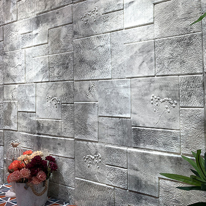 Rynx | Industrial Wall Plank 3D Brick Bathroom Living Room Wall Panel Set of 1