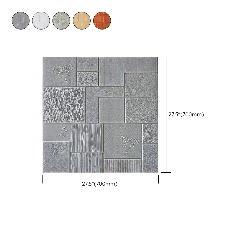 Rynx | Industrial Wall Plank 3D Brick Bathroom Living Room Wall Panel Set of 1
