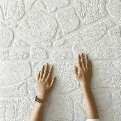 Rynx | Modern Pearl Wainscoting PVC Wall Access Panel Peel and Stick Wall Tile for Bedroom