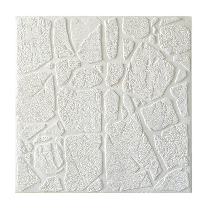 Rynx | Modern Pearl Wainscoting PVC Wall Access Panel Peel and Stick Wall Tile for Bedroom