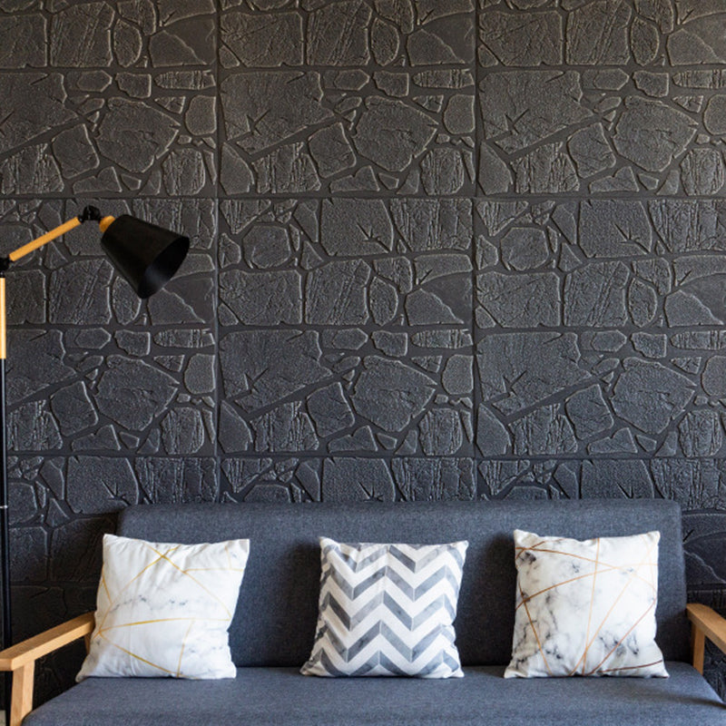 Rynx | Modern Pearl Wainscoting PVC Wall Access Panel Peel and Stick Wall Tile for Bedroom