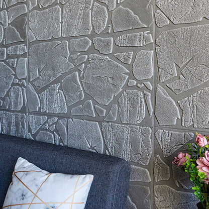 Rynx | Modern Pearl Wainscoting PVC Wall Access Panel Peel and Stick Wall Tile for Bedroom