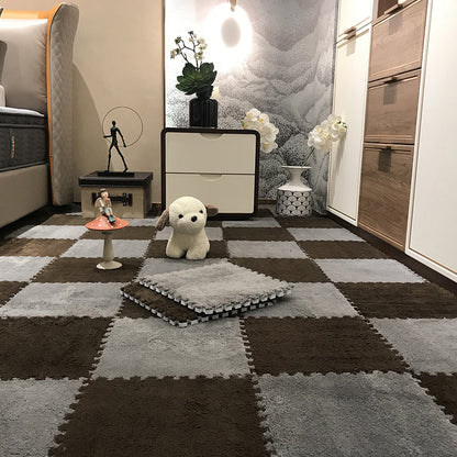 Rynx | Color-Fading-Resistant Carpet Tile Solid Interlocking Carpet Tile