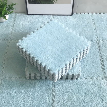 Rynx | Color-Fading-Resistant Carpet Tile Solid Interlocking Carpet Tile