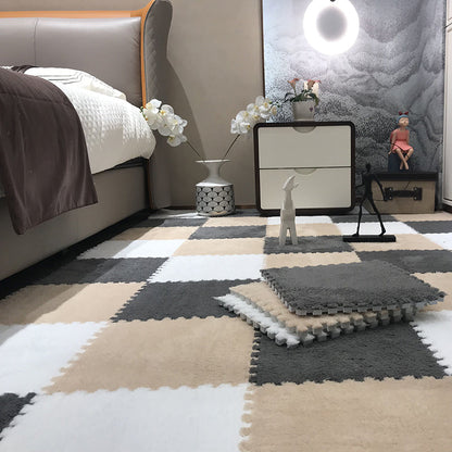 Rynx | Color-Fading-Resistant Carpet Tile Solid Interlocking Carpet Tile