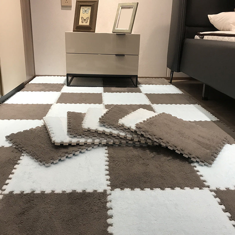 Rynx | Color-Fading-Resistant Carpet Tile Solid Interlocking Carpet Tile