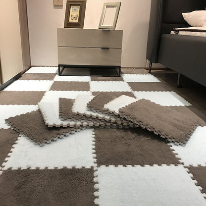 Rynx | Color-Fading-Resistant Carpet Tile Solid Interlocking Carpet Tile