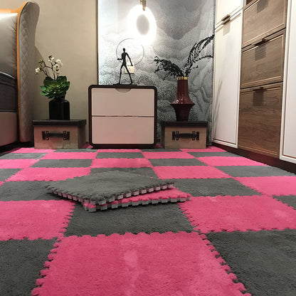 Rynx | Color-Fading-Resistant Carpet Tile Solid Interlocking Carpet Tile