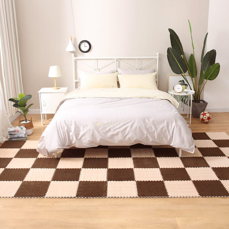 Rynx | Color-Fading-Resistant Carpet Tile Solid Interlocking Carpet Tile