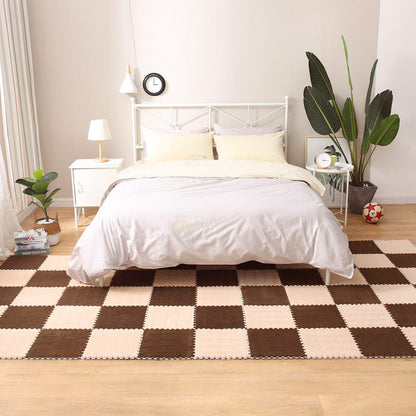 Rynx | Color-Fading-Resistant Carpet Tile Solid Interlocking Carpet Tile