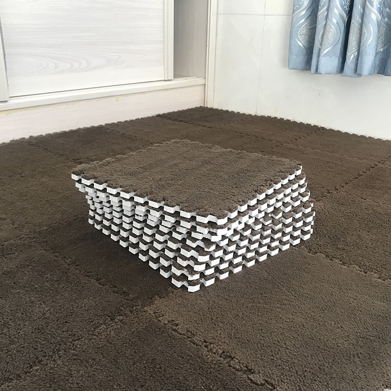 Rynx | Color-Fading-Resistant Carpet Tile Solid Interlocking Carpet Tile
