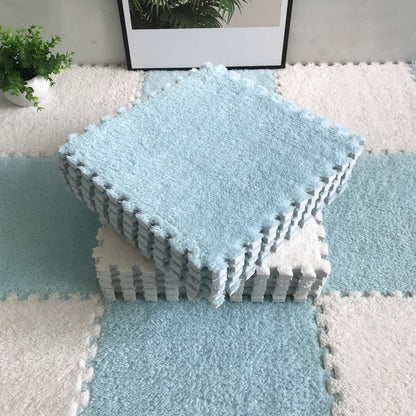 Rynx | Color-Fading-Resistant Carpet Tile Solid Interlocking Carpet Tile