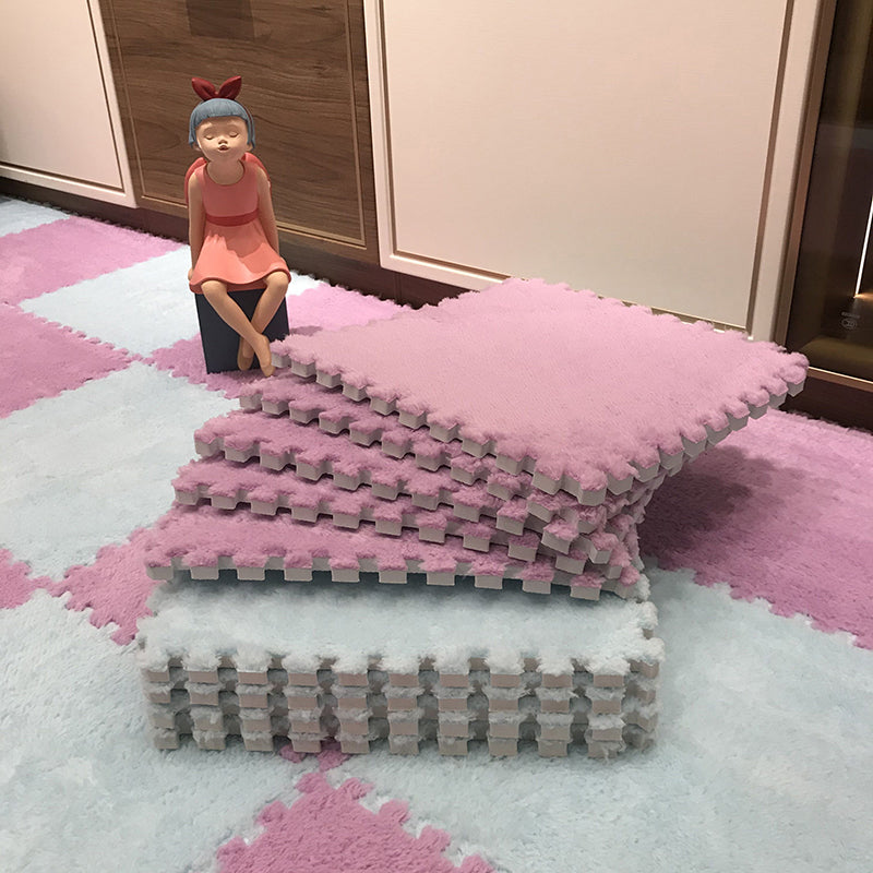 Rynx | Color-Fading-Resistant Carpet Tile Solid Interlocking Carpet Tile