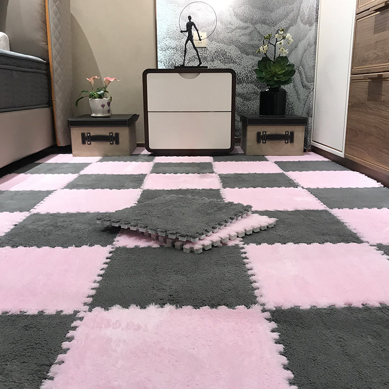 Rynx | Color-Fading-Resistant Carpet Tile Solid Interlocking Carpet Tile