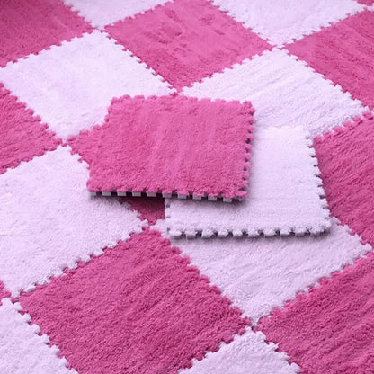 Rynx | Color-Fading-Resistant Carpet Tile Solid Interlocking Carpet Tile