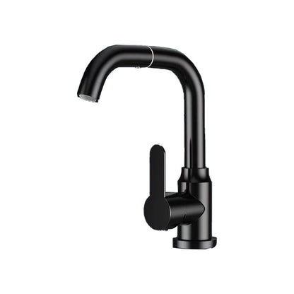 Rynx | Modern Basin Mixer Bathroom Faucet Brass Lever Swivel Spout Basin Mixer