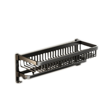 Rynx | Modern Bathroom Accessories Set Black Bath Shelf Bath Accessories Set