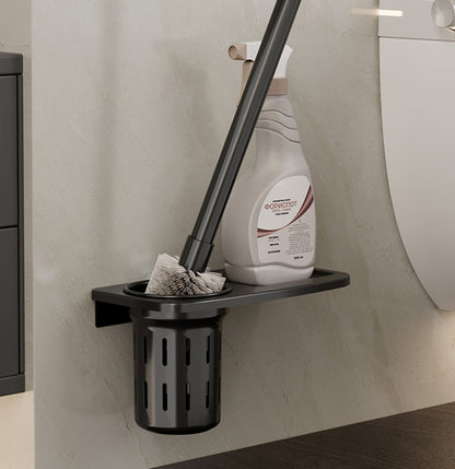 Rynx | Modern Bathroom Accessories Set Black Bath Shelf Bath Accessories Set