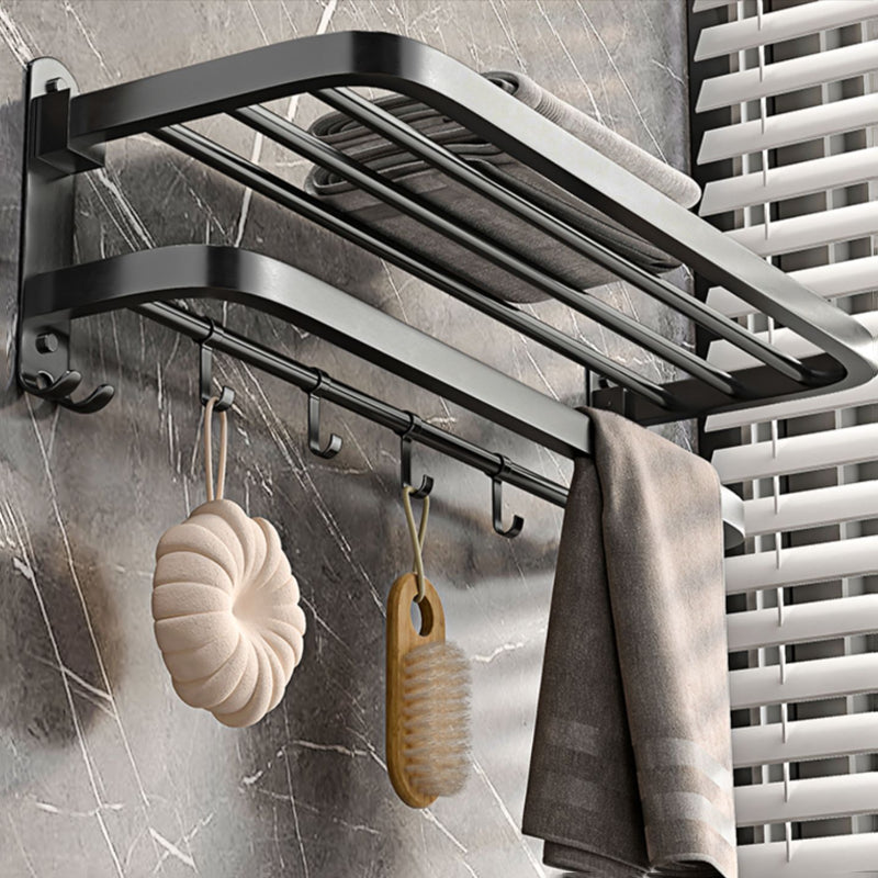 Rynx | Modern gray bathroom accessory set bathroom shelf bath hardware set