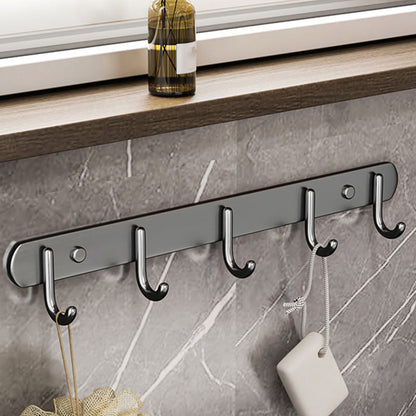 Rynx | Modern gray bathroom accessory set bathroom shelf bath hardware set