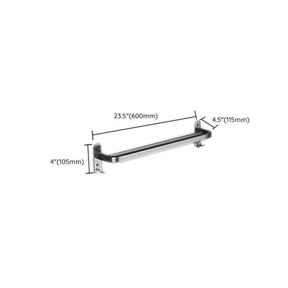 Rynx | Modern gray bathroom accessory set bathroom shelf bath hardware set