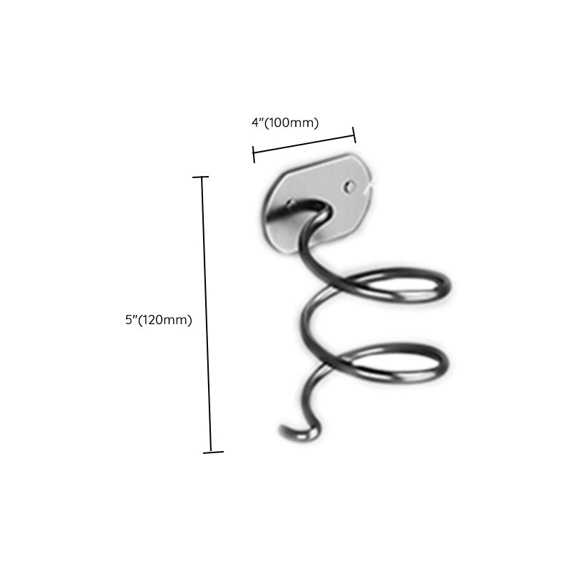 Rynx | Modern gray bathroom accessory set bathroom shelf bath hardware set