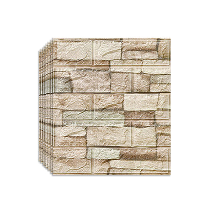 Rynx | PVC Wall Cladding Smooth Wall Interior 3D Living Room Panels Set of 2
