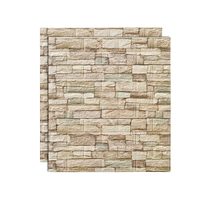 Rynx | PVC Wall Cladding Smooth Wall Interior 3D Living Room Panels Set of 2