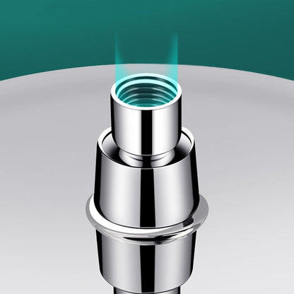 Rynx | Round Fixed Shower Head High Flow Aerated Wall Mount Shower Head