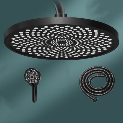 Rynx | Round Fixed Shower Head High Flow Aerated Wall Mount Shower Head