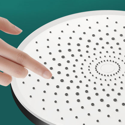 Rynx | Round Fixed Shower Head High Flow Aerated Wall Mount Shower Head