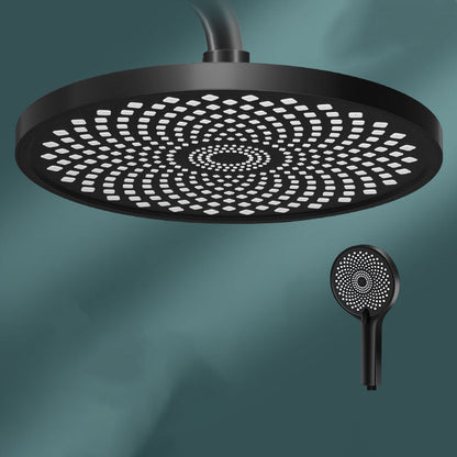 Rynx | Round Fixed Shower Head High Flow Aerated Wall Mount Shower Head