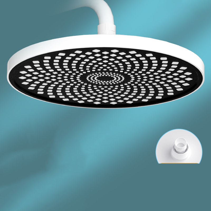 Rynx | Round Fixed Shower Head High Flow Aerated Wall Mount Shower Head