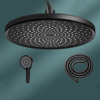 Rynx | Round Fixed Shower Head High Flow Aerated Wall Mount Shower Head