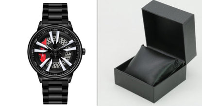 Rynx | Men's Creative Cool Dial Rotating Wheel Quartz Watch