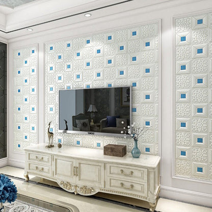 Rynx | Modern wall covering foam 3D embossed peel and stick wall panel