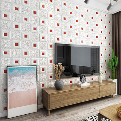 Rynx | Modern wall covering foam 3D embossed peel and stick wall panel