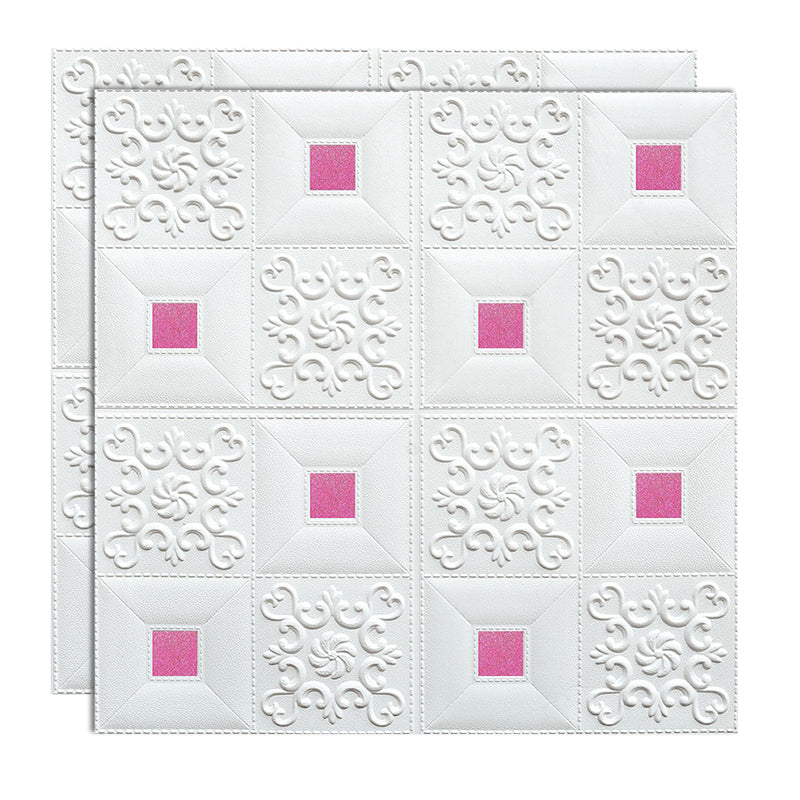 Rynx | Modern wall covering foam 3D embossed peel and stick wall panel