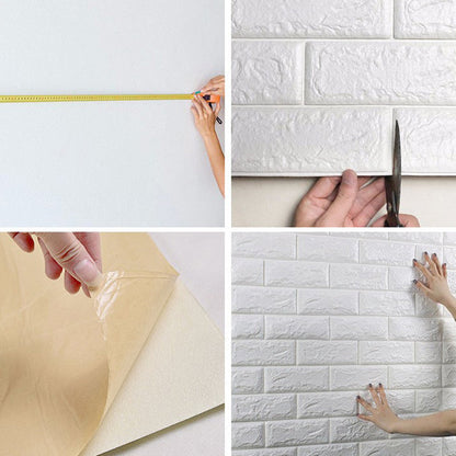 Rynx | Modern wall covering foam 3D embossed peel and stick wall panel