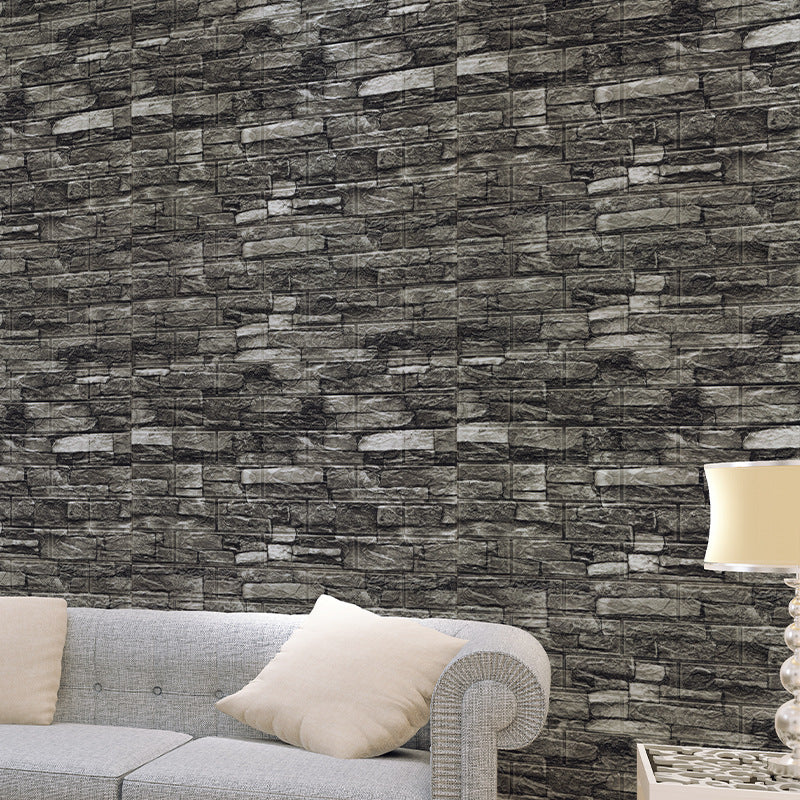 Rynx | Industrial Wall Panel 3D Brick Bathroom Living Room Wall Panels Set of 10