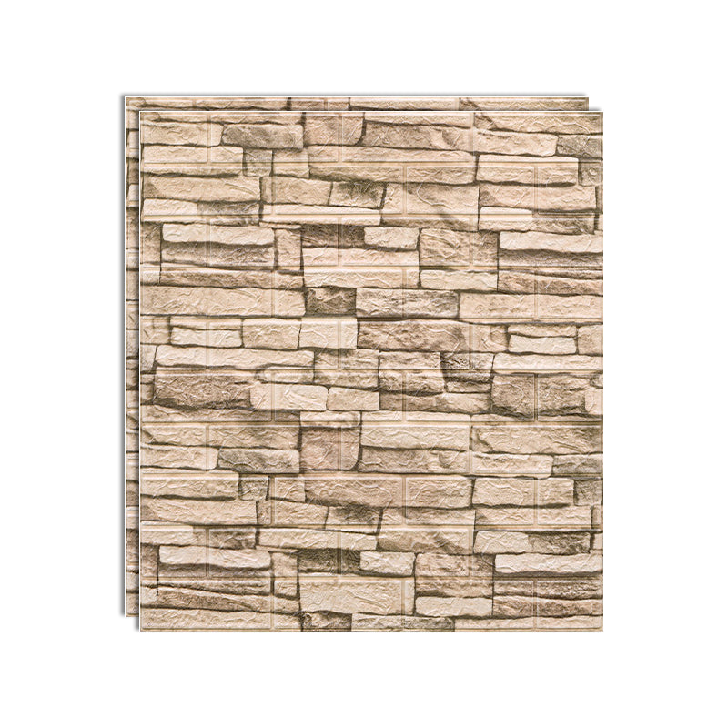 Rynx | Industrial Wall Panel 3D Brick Bathroom Living Room Wall Panels Set of 10