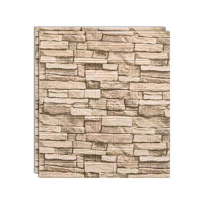 Rynx | Industrial Wall Panel 3D Brick Bathroom Living Room Wall Panels Set of 10