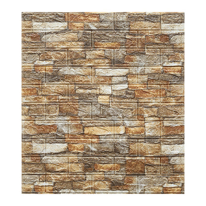 Rynx | Industrial Wall Panel 3D Brick Bathroom Living Room Wall Panels Set of 10